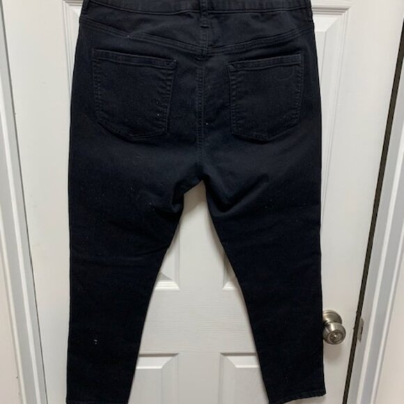 PARASUCO WOMENS BLACK  SKINNY JEANS (SZ14) - Picture 3 of 5
